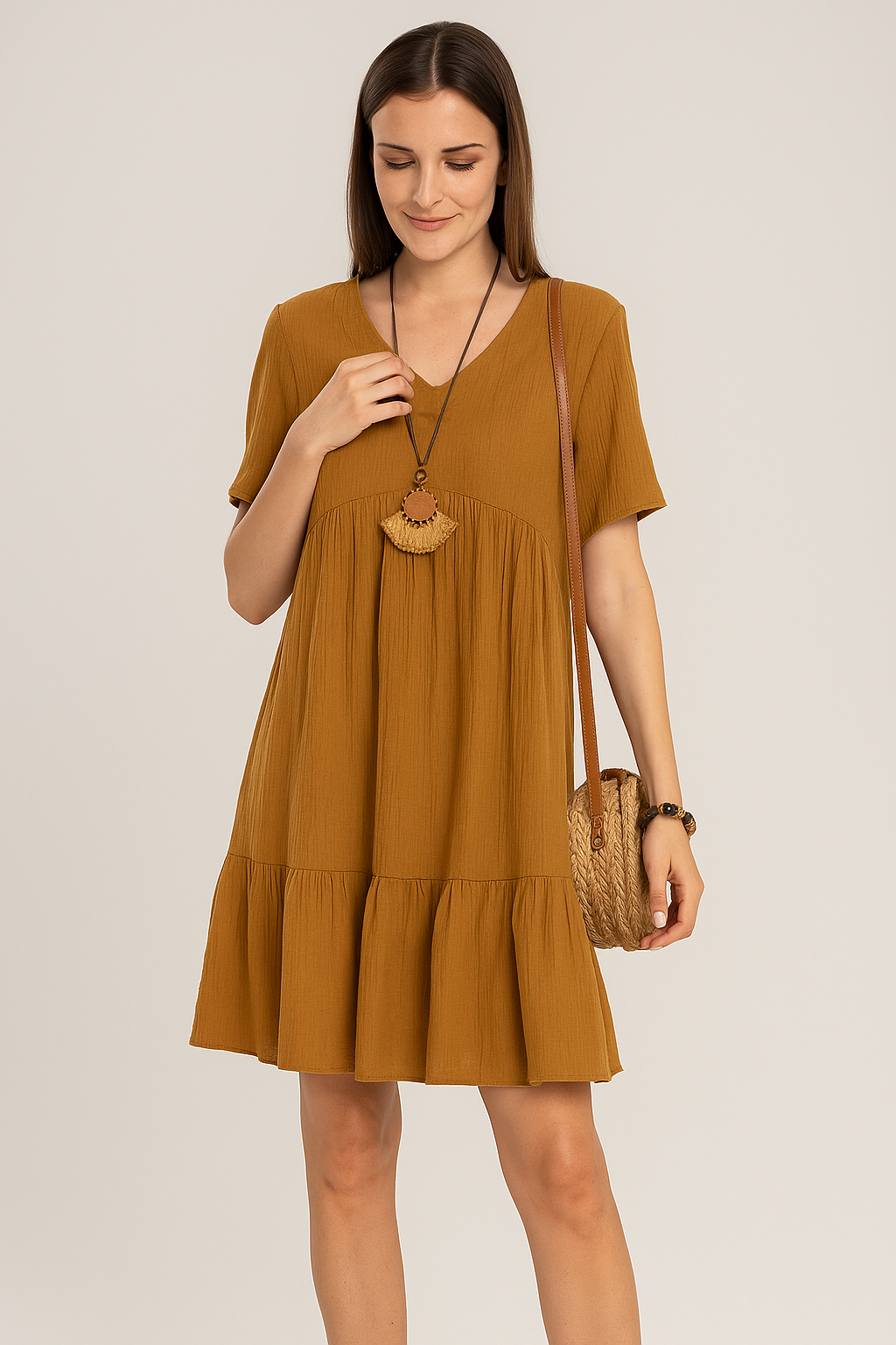 Elegant Mini Summer Dress – Elayne