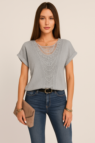 Boho Lace Top For Women – Elenya