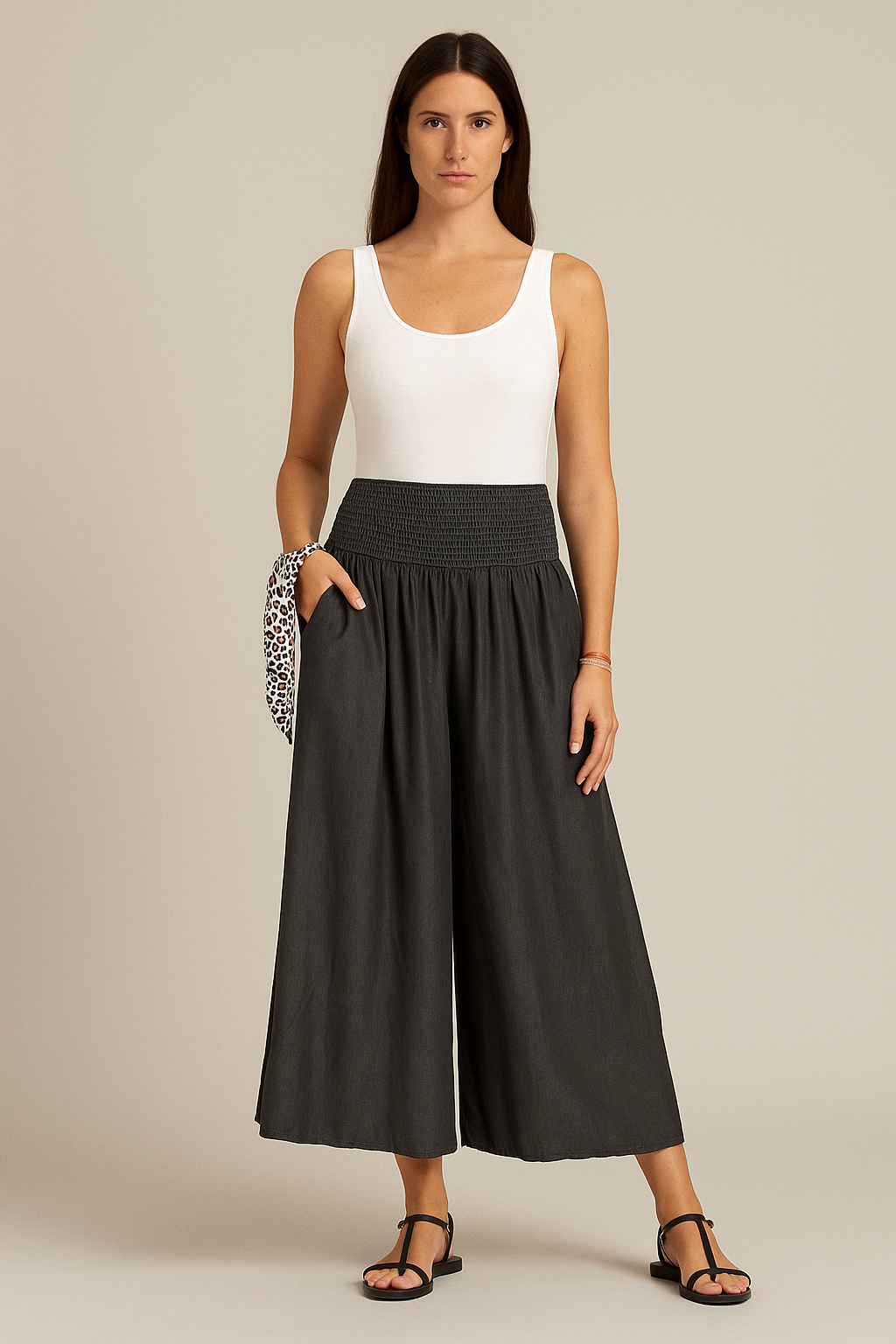 High Waist Wide Leg Trousers – Norina