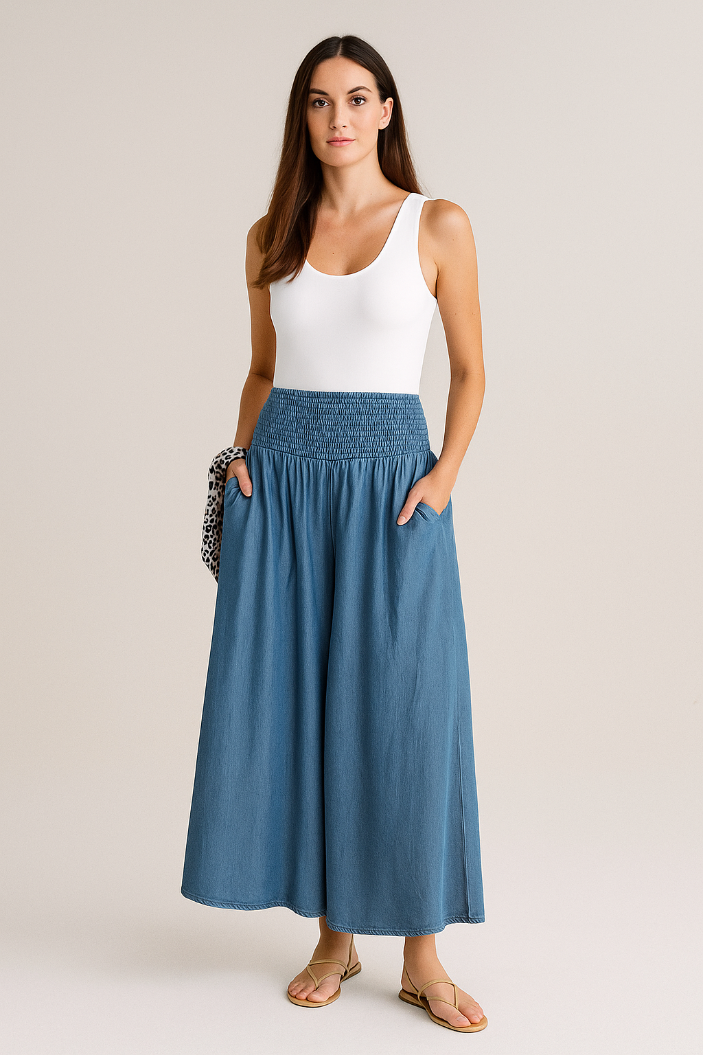 High Waist Wide Leg Trousers – Norina