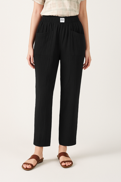 Casual Cotton Linen Trousers – Harper