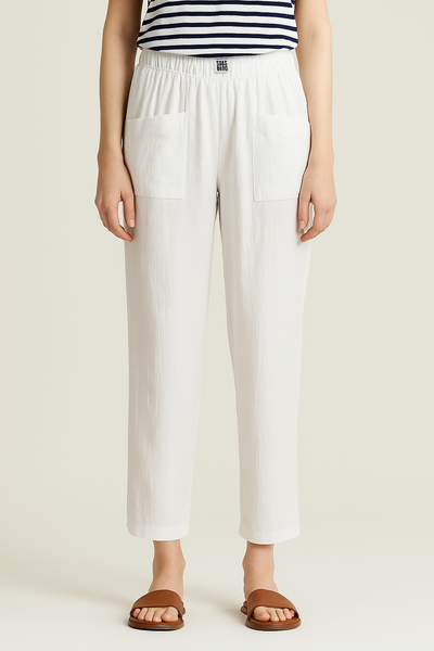 Casual Cotton Linen Trousers – Harper