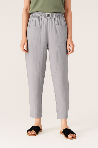 Casual Cotton Linen Trousers – Harper
